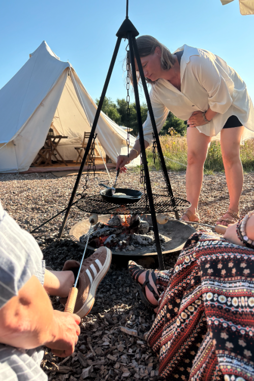 Glamping Skovgaardsminde May 4, 2026, at 11:29:00 a.m.